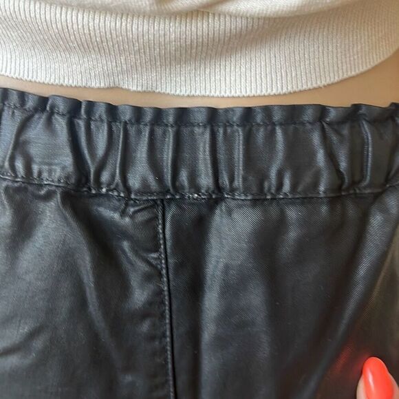 AG Adriano Coated Black Tapered Jogger Pants M - Picture 8 of 15